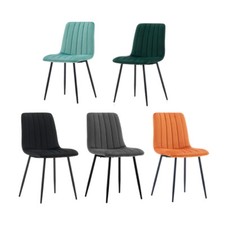 4x Sedie da Pranzo Velluto