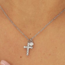 Collana croce ragazza - collana,