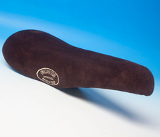 SELLA CINELLI UNICANITOR  ricondizionata PELLE SCAMOSCIATA BROWN  280 x 139