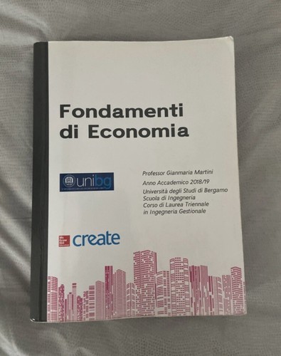 Fondamenti economia libro - fondamenti, di