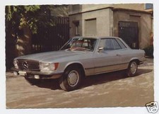 CARTOLINA AUTO MERCEDES 350 SLC 8 cil