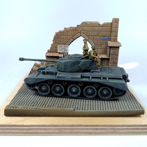 Diorama carro armato - diorama, in