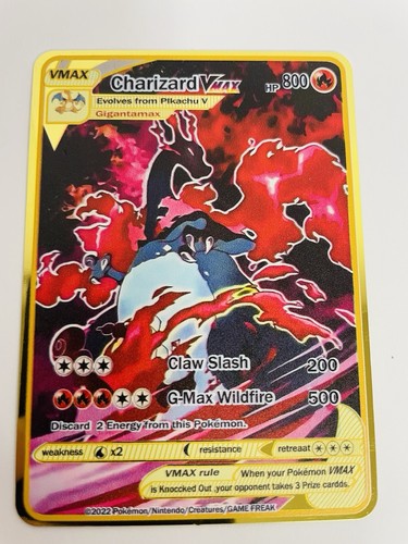 Carta charizard glurak vmax - charizard,