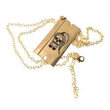 Collana con ciondolo lama