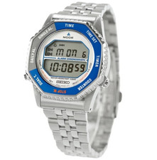 Orologio Uomo Seiko Selection S Series SBJG021 Blu Rotocall Reissue Model Quartz