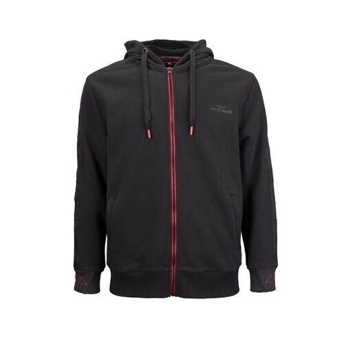 Moto guzzi felpa con cappuccio - moto,