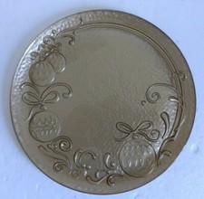 Piatto In Vetro decoro