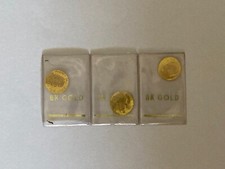 MEDAGLIE COMMEMORATIVE ORO 8 kt. anni '70