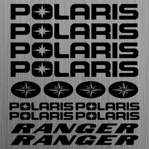 Adesivo decalcomania polaris - adesivo,