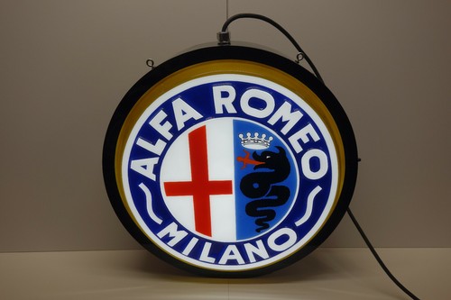 Insegna banco alfa romeo - da,