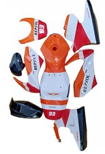 Kit carenatura in plastica mini bici tascabile moto kit completo in plastica 49cc