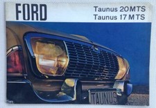 Depliant - Brochure  FORD TAUNUS 20 MTS  -  17 MTS    -   Italiano