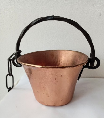 Antico paiolo vaso - vaso, rame