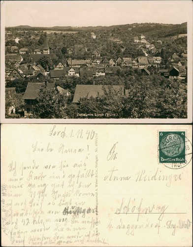 Cartolina lorch lotto - cartolina,