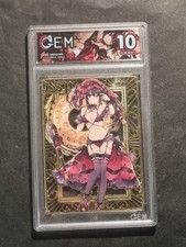 KURUMI TOKISAKI - DATE A LIVE - GOLD METAL CARD - 98 OF 100 - GRADED CARD 10