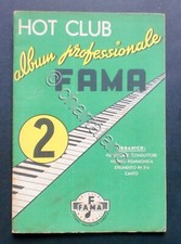 Musica Spartito - Hot Club album professionale FAMA 2 - Pianoforte - 1953