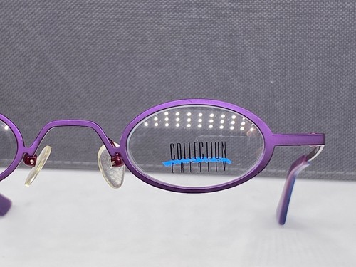 Occhiali creativi donna viola