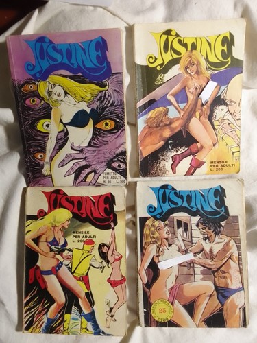 Fumetti epoca justine - , d'
