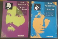 Jim Morrison Libri "Deserto"  + "Notte Americana"  Arcana Editrice 