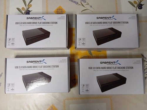 Hdd docking sabrent 4 pezzi - docking,