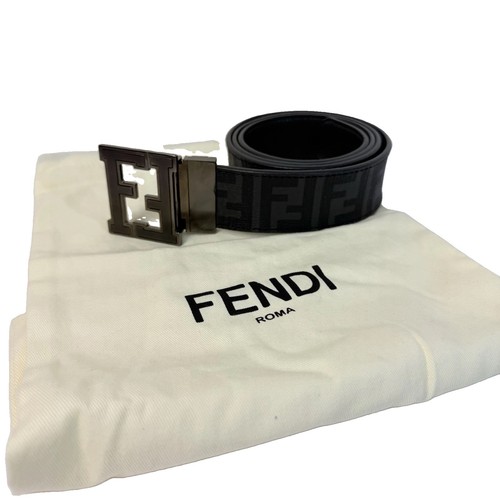 Cintura fendi zucca nera - cintura,