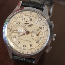 Big Cronografo LORENZ Chronograph Watch Oversize 37mm