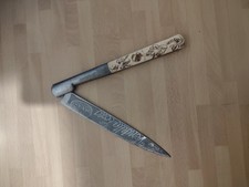 Coltello Corso Pieghevole La Vendetta Corsa Vintage Introvabile !