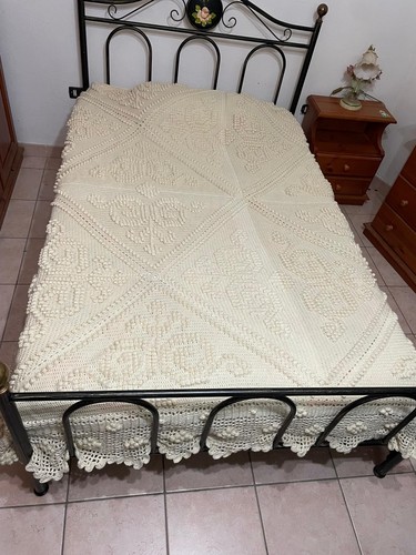 Coperta matrimoniale panna - coperta,