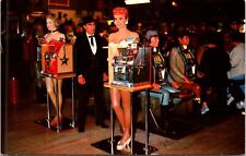 Postcard Nevada Bonanza Girls Slot Machines Virginia City D110
