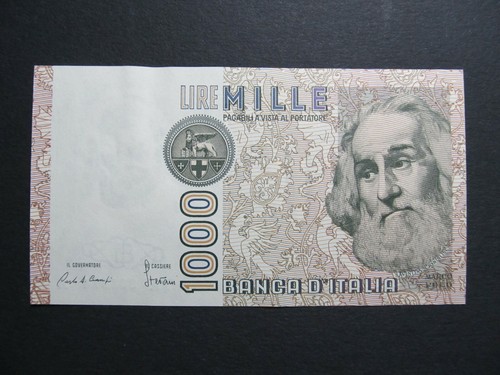 Italia banconota 1982 - italia,