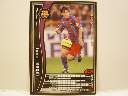 Panini wccf 2005 lionel - wccf,