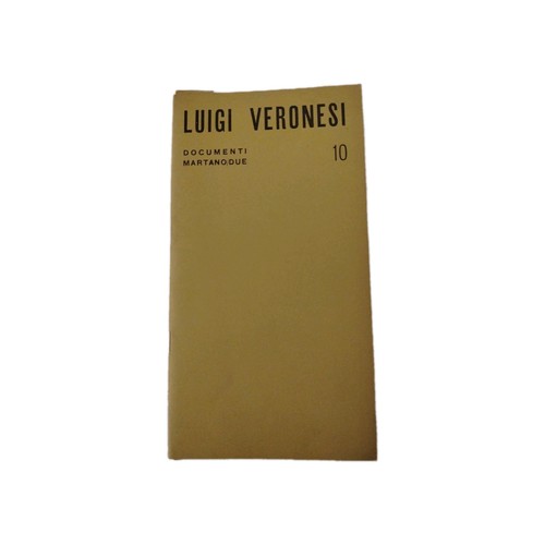 Luigi veronesi catalogo - veronesi, mostra