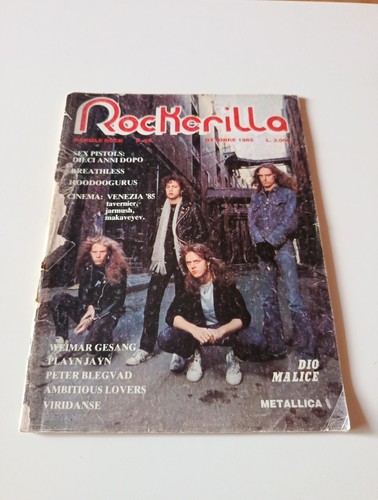 Rivista rockerilla 1985 - rockerilla, n.62