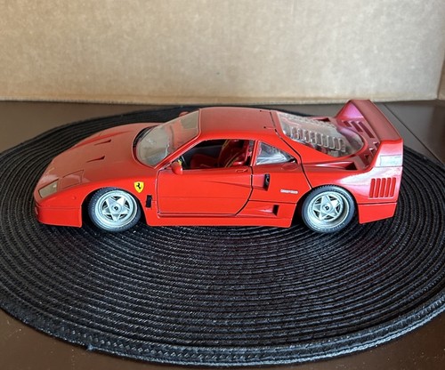 Burago 1987 red - burago, ferrari