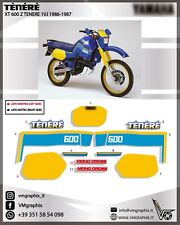 Adesivi XT 600 Z TENERE 1VJ 1986-1987 grafiche/stickers/decal