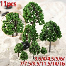 11pcs Modello Alberi Mini