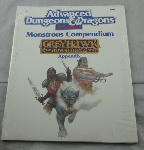 Monstrous compendium - monstrous,