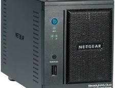 NETGEAR READYNAS DUO V1 + POWER SUPPLY + 2HDD DA 1 TB. BROWSER ONLY WITH TLS 1.0
