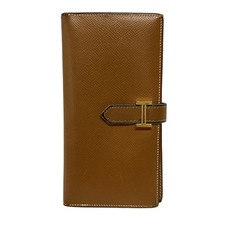 HERMES Bearn Souffle Gold Veau