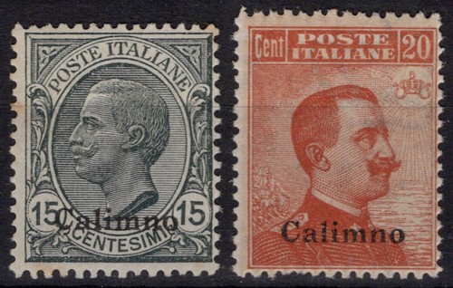 Colonie egeo 1921 - colonie, calino