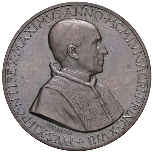 Medaglia papa pio xii - papa,