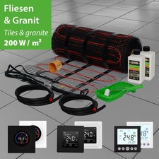 Riscaldamento a Pavimento Riscaldamento Elettrico a Pavimento Elettrico 200W Elettrico Piastrella Bagno Set