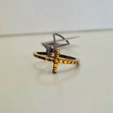 Anello con Croce zirconi