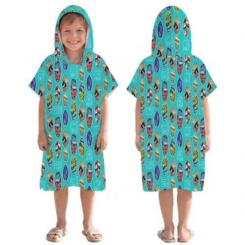 Poncho surf asciugatura - da, ad