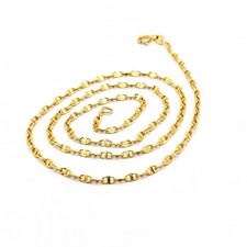 Collana oro 18 kt uomo/donna 18 carati 750/1000 gioiello unisex elegante