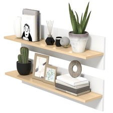 Homcom set mensole - set, 2