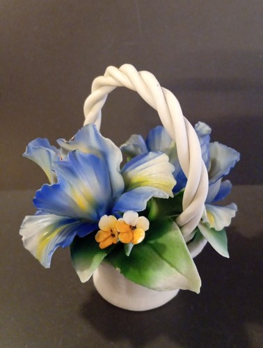 Cestino con fiori - cestino,