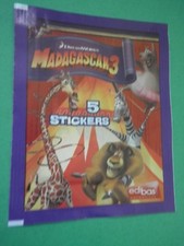  Bustina Figurine MADAGASCAR 3 Edibas Packet Tüten Pochette CA1