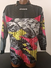 maglia SHIRT RETRO calcio vintage portiere DIADORA ANNI 80'S  TG XXL