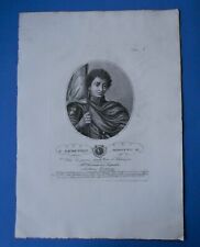 Santino Incisione Engraving Venezia San Demetrio Minotto Martire Contarini Inc
